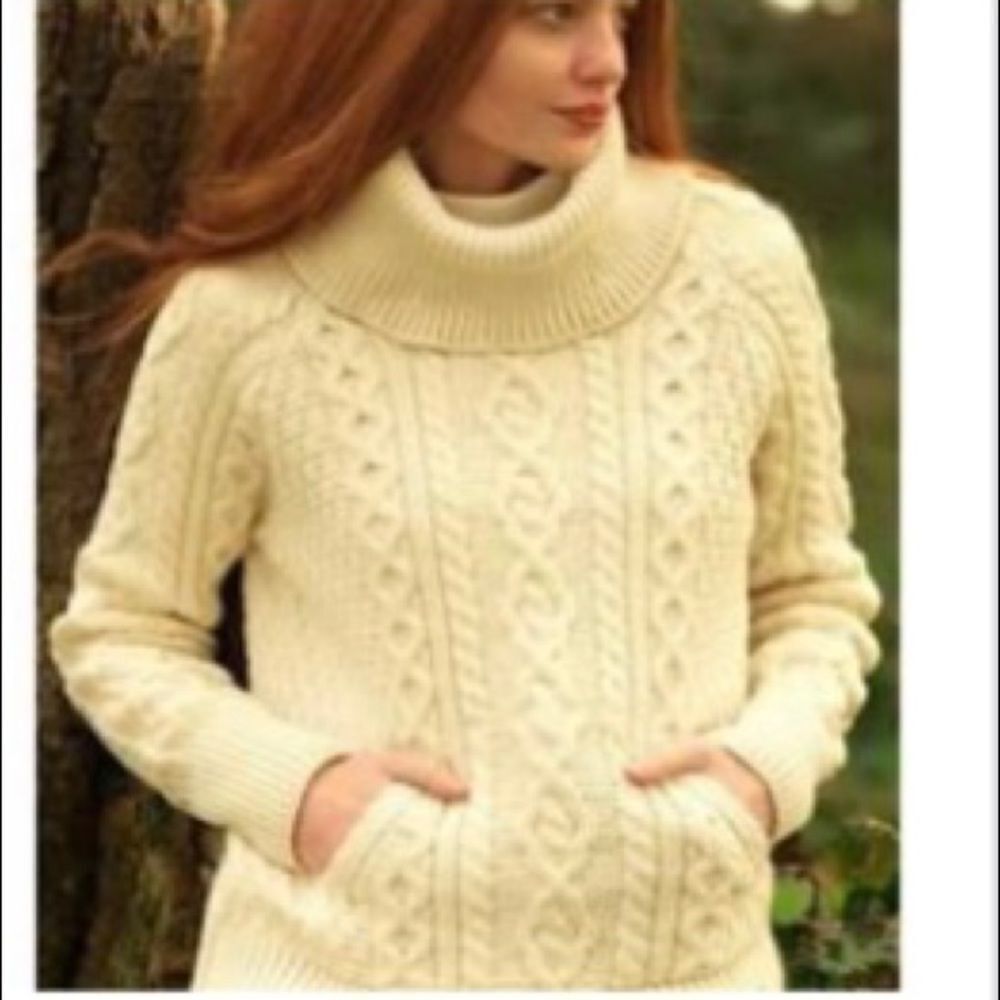 Blarney Wool Mills Merino Wool Knit Sweater M